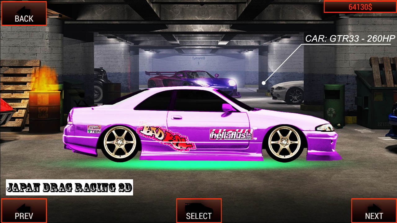 لعبة Japan Drag Racing 2D - تحميل العاب موبايل