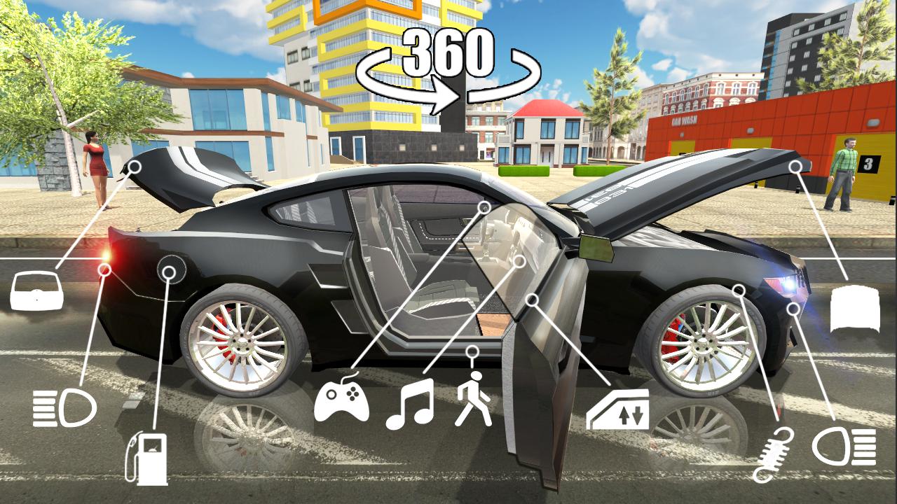 شاشة Car Simulator 2 0