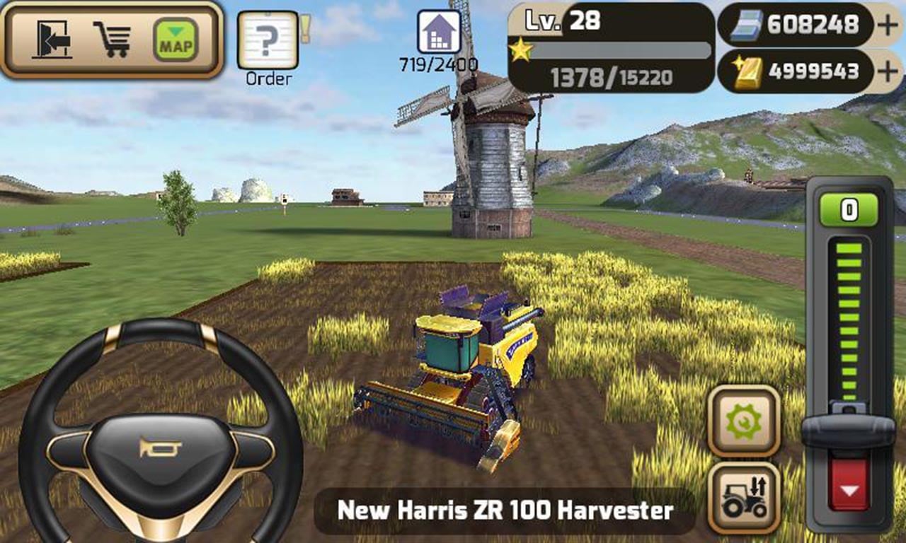 شاشة Farming Master 3D 1
