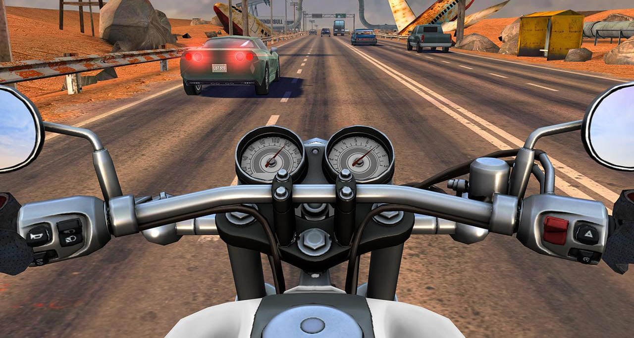 شاشة Moto Rider GO 0