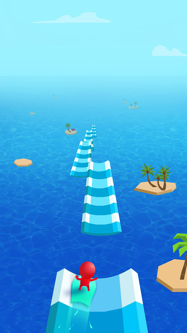 شاشة Water Race 3D 3