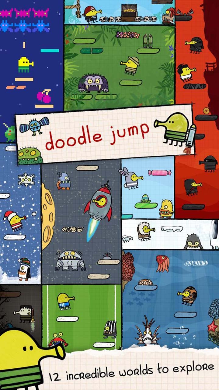 شاشة Doodle Jump 1