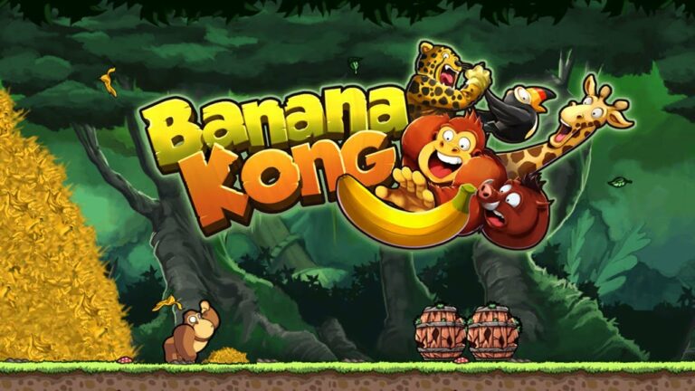 ملصق Banana Kong