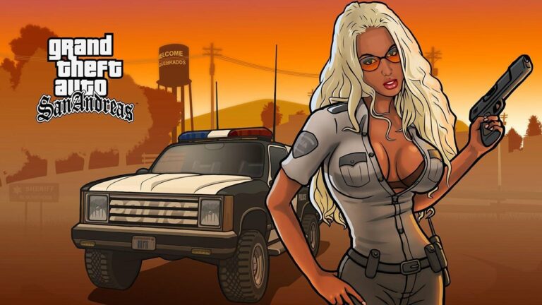 ملصق GTA San Andreas