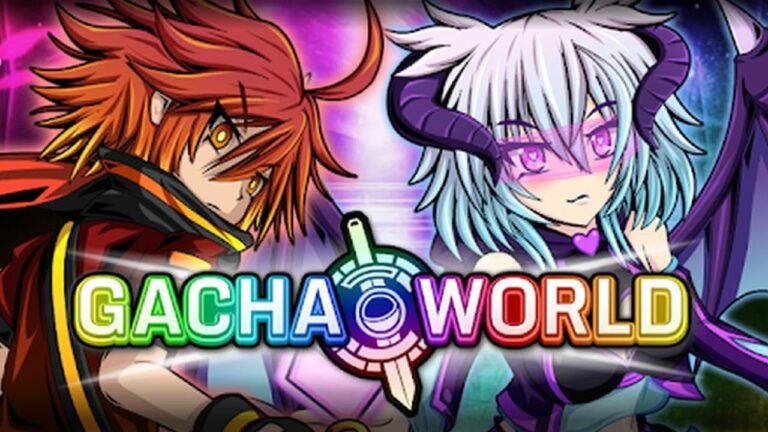 ملصق Gacha World