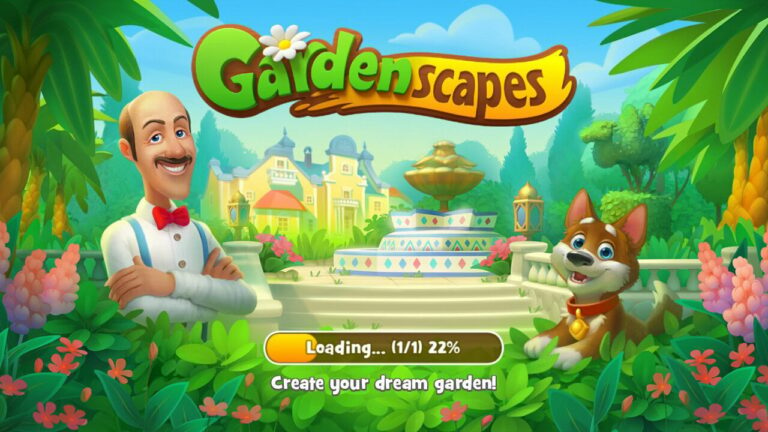 ملصق Gardenscapes