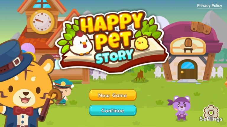 ملصق Happy Pet Story