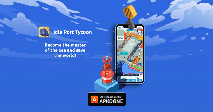 ملصق Idle Port Tycoon