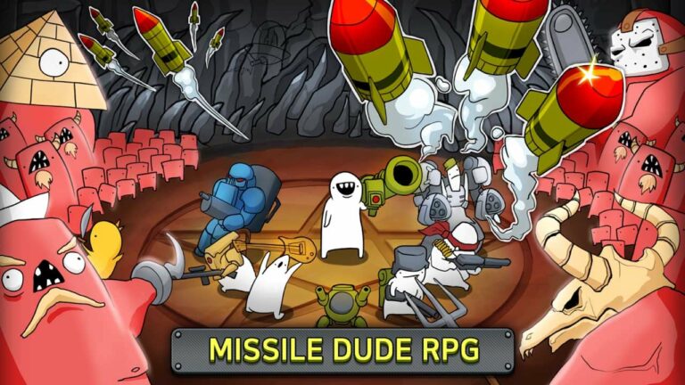 ملصق Missile Dude RPG