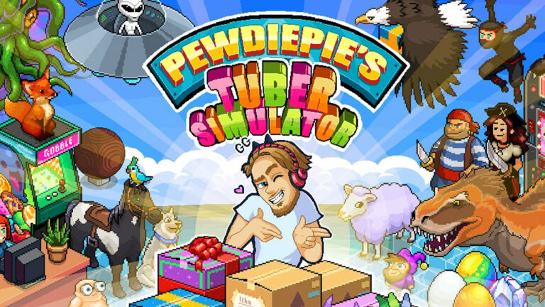 ملصق PewDiePie Tuber Simulator