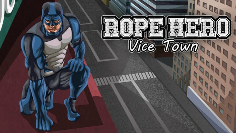 ملصق Rope Hero Vice Town