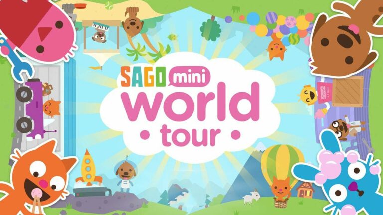 ملصق Sago Mini World