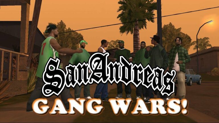 ملصق San Andreas Gang Wars