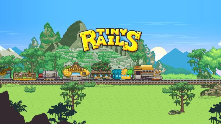 ملصق Tiny Rails