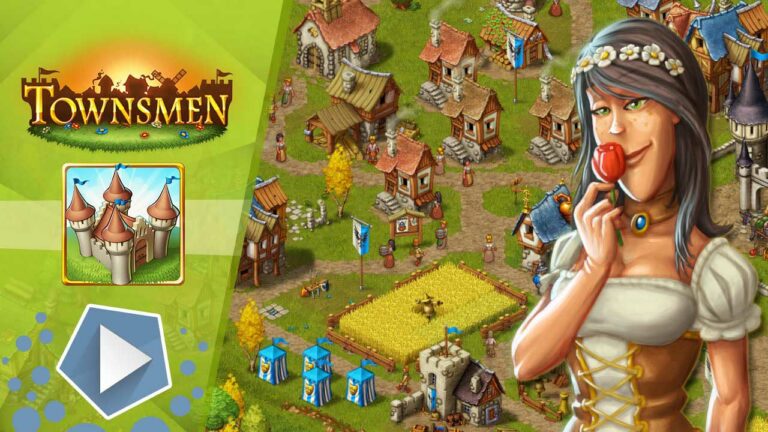 ملصق Townsmen