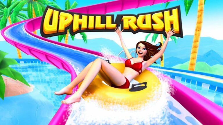 ملصق Uphill Rush Wate Park Racing