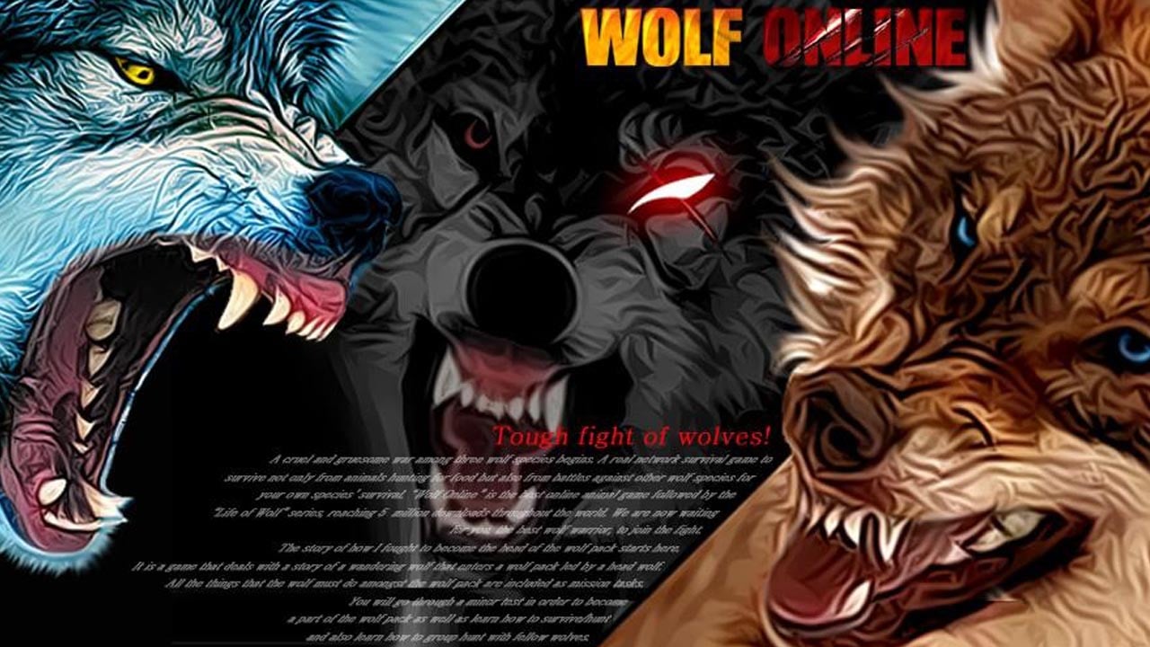 ملصق Wolf Online